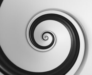 spiralling to infinity